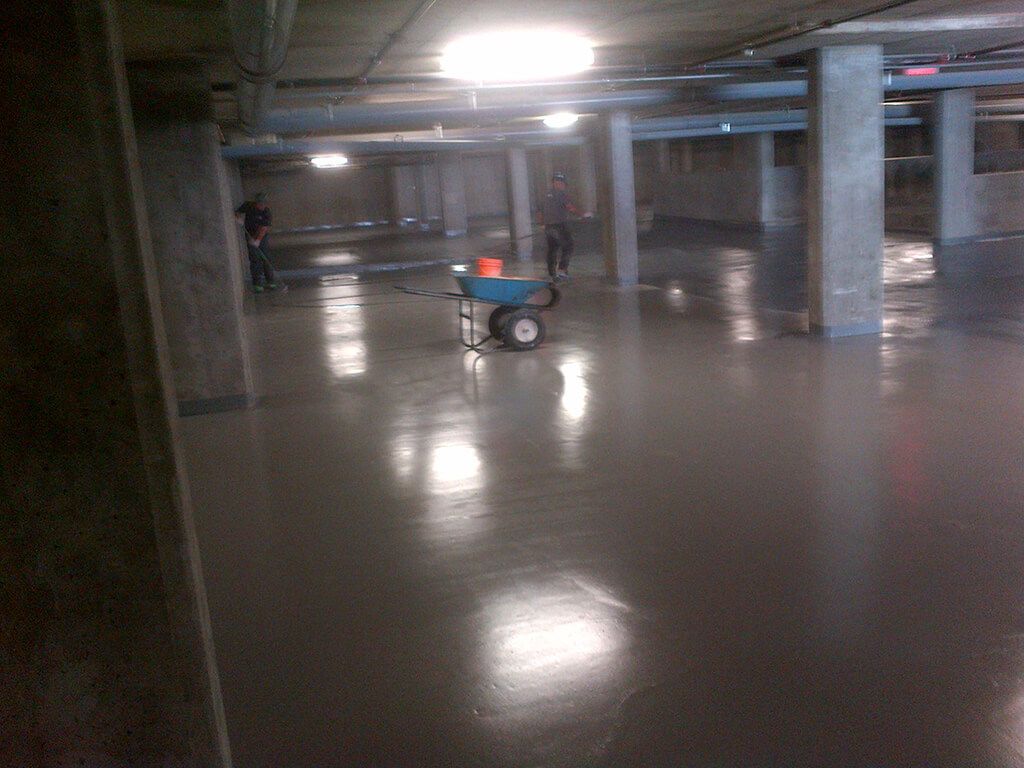 Waterproofing of <br><b>parking lots and <br>concrete slabs</b>